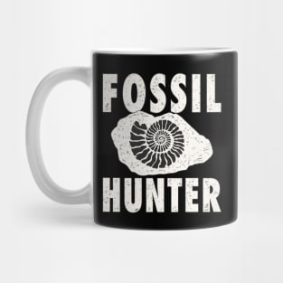 Fossil Hunter Ammonite Fossil Collector Mug